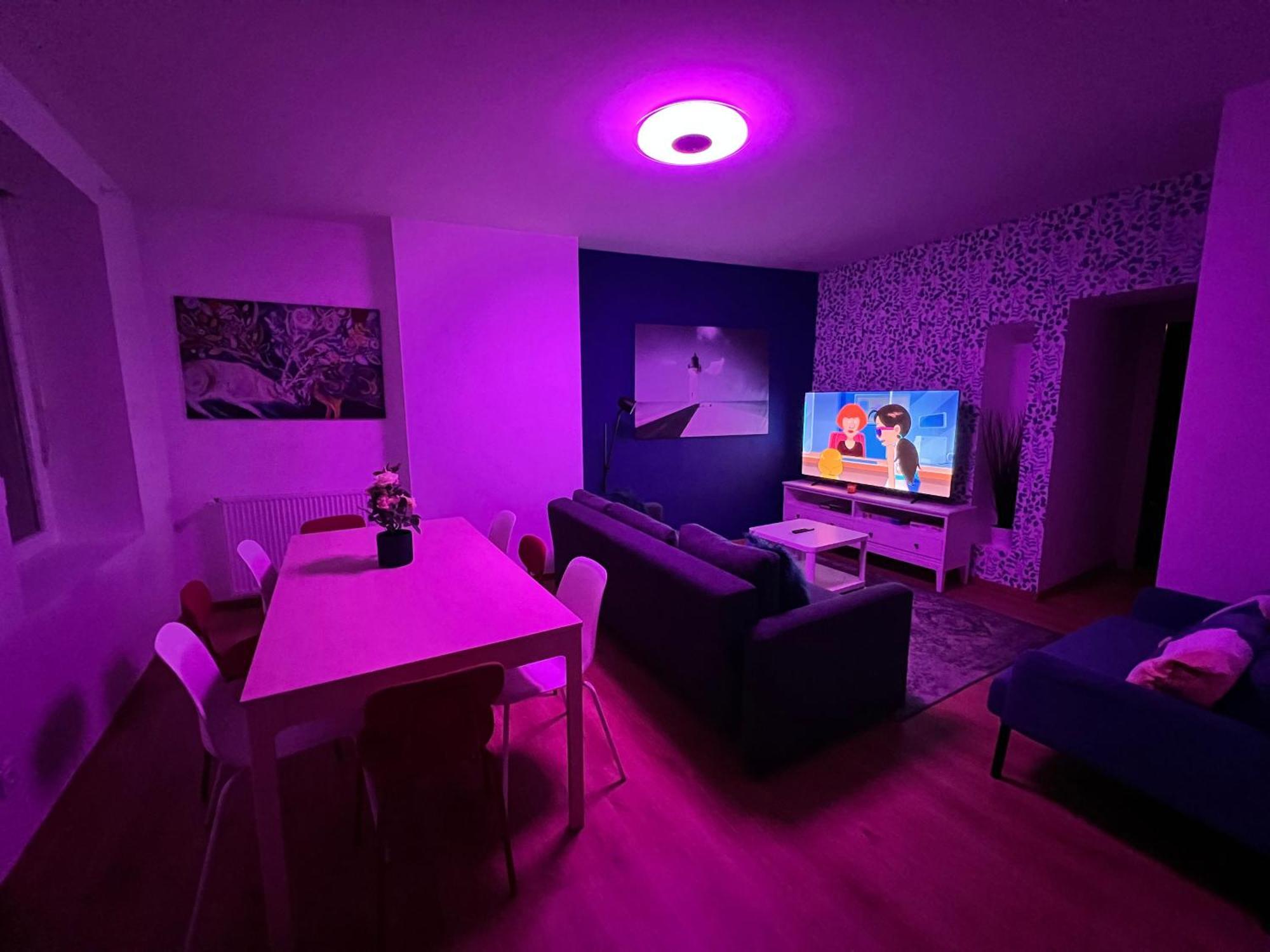 24 Chic & Cosy Grand Appart 88M2 Parking Gratuit Hypercentre Netflix Saint-Etienne  Exterior foto